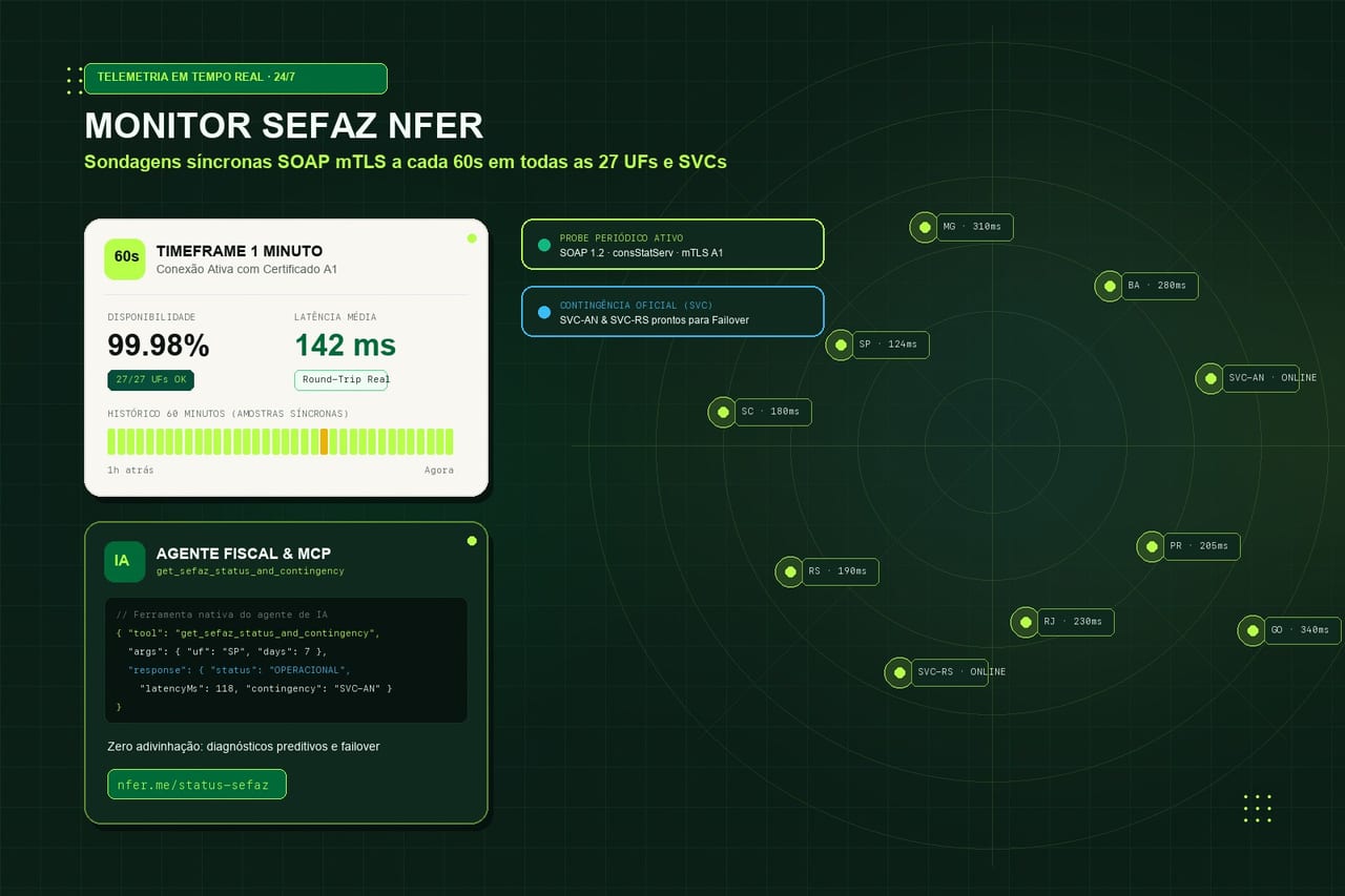 Radar de telemetria contínua da NFER