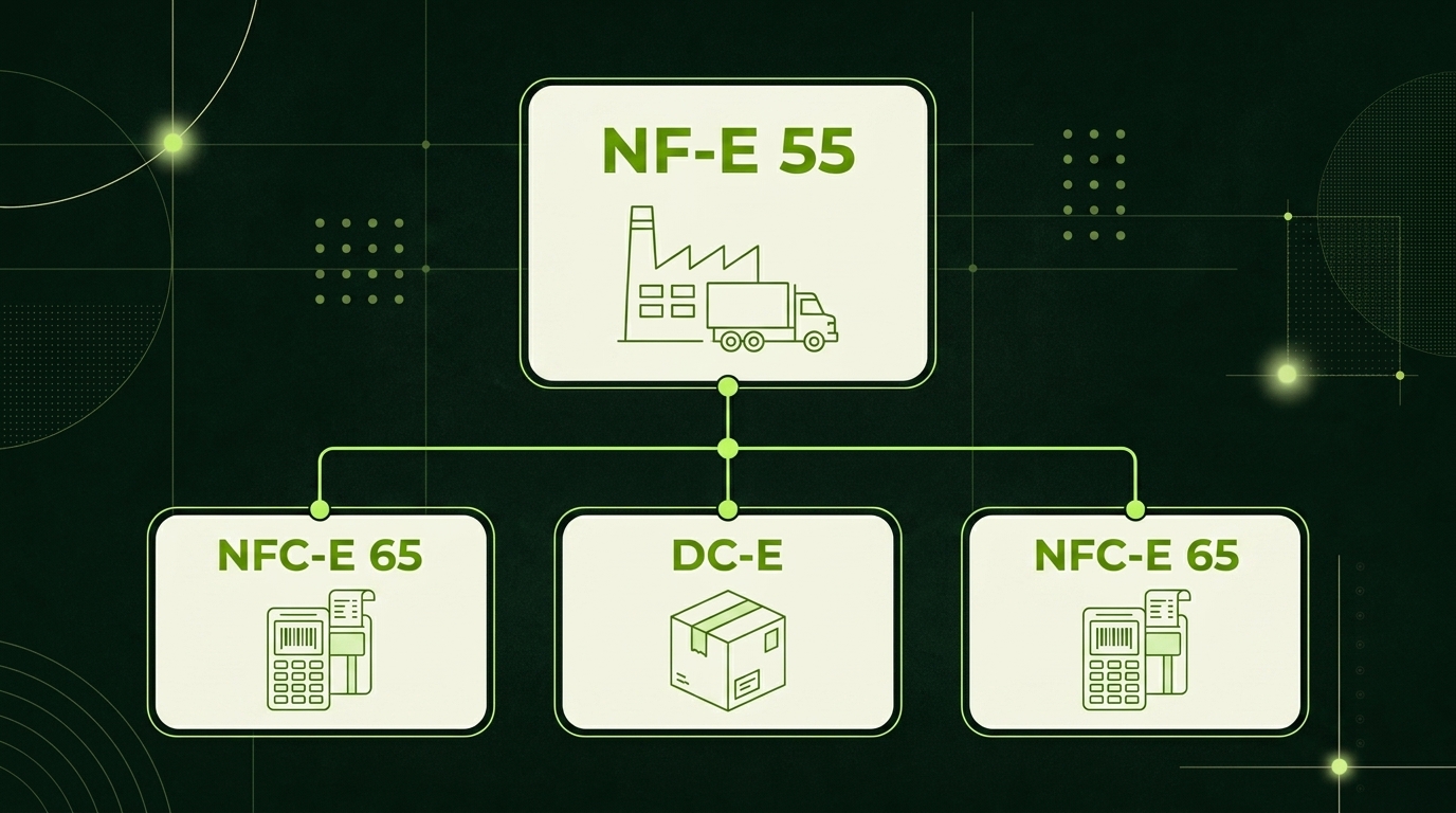 NF-e, NFC-e e DC-e: diferenças que importam no produto